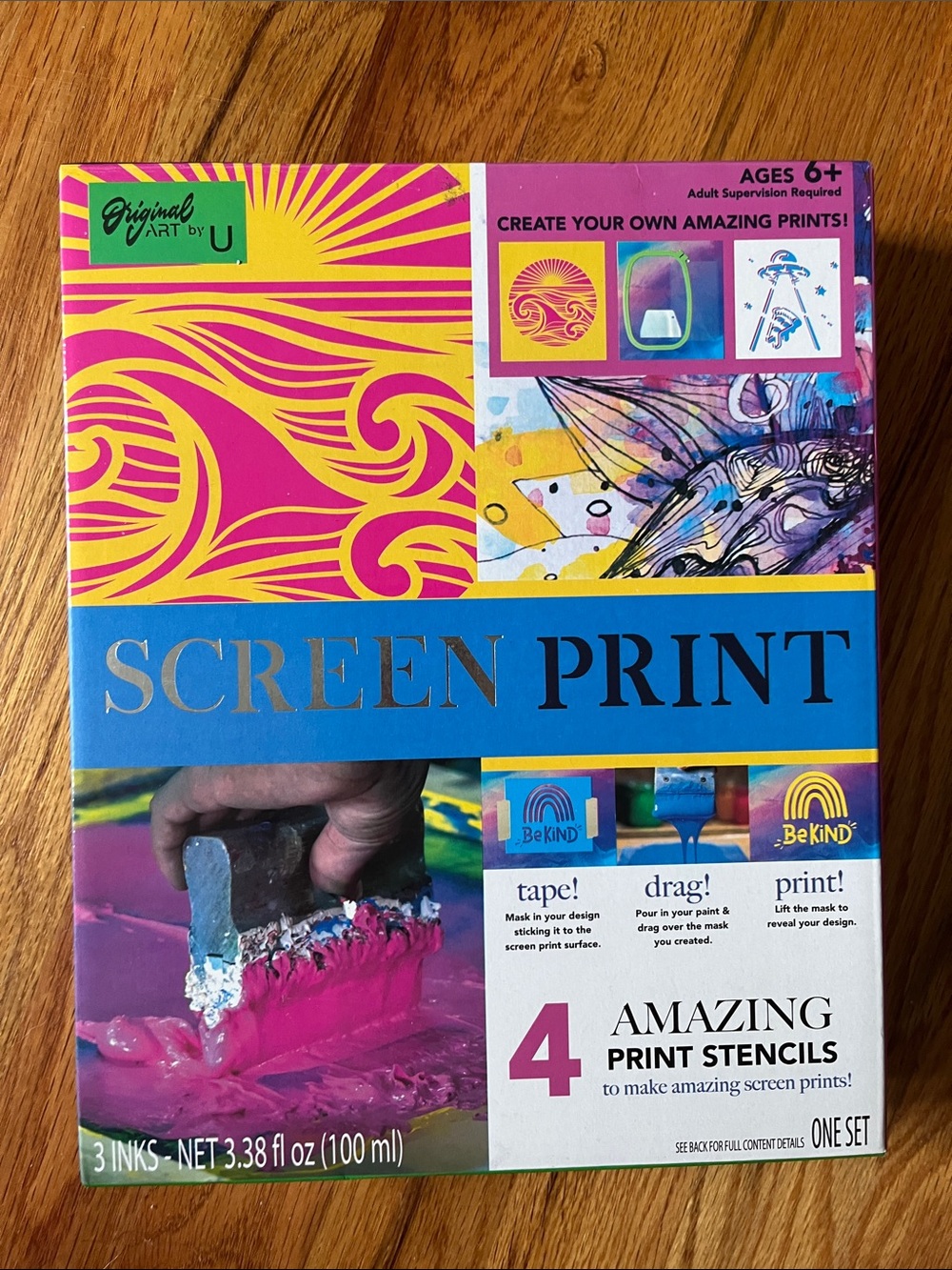 Screen Print Kit for ages 6+ - new in box